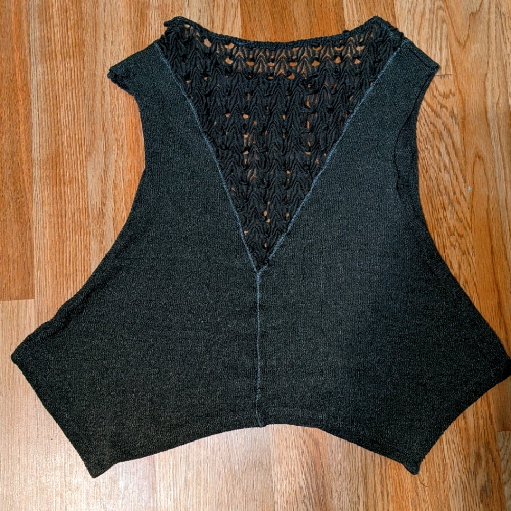 Free People Ripped Sweater Shirt